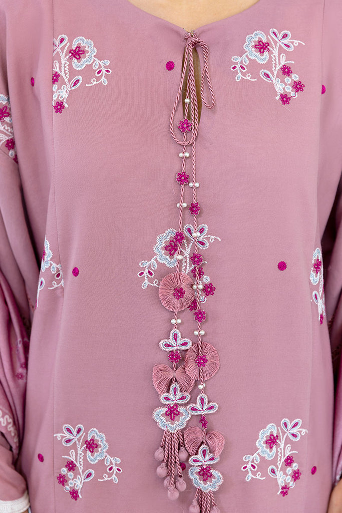 Cross Stitch | Cotton Satin 25 | ANTIQUE BLUSH by Cross Stitch - Designer Dress  - Type : Ladies Clothes - Available at Libayah - 100% Original 