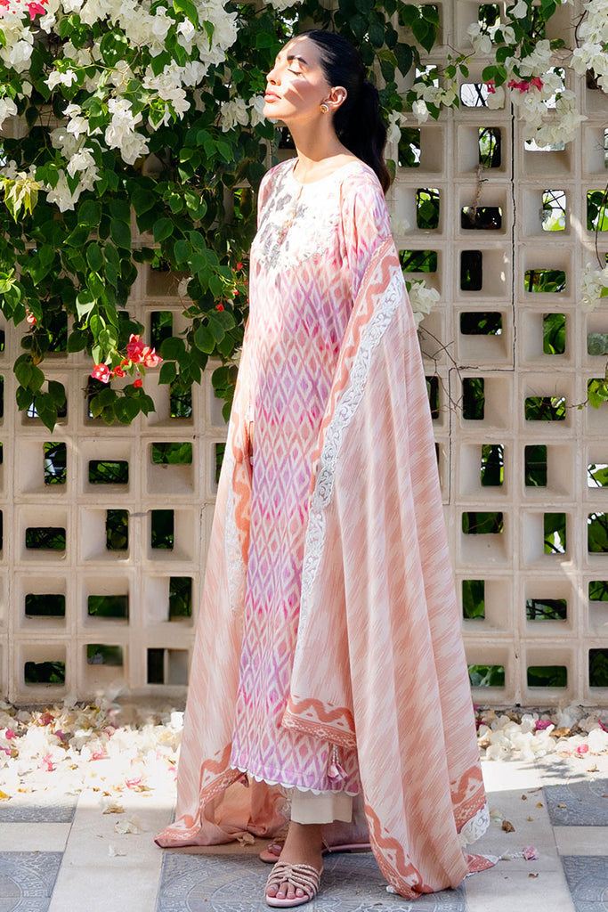 Cross Stitch | Cotton Satin 25 | RADIANT CHARM by Cross Stitch - Designer Dress  - Type : Ladies Clothes - Available at Libayah - 100% Original 