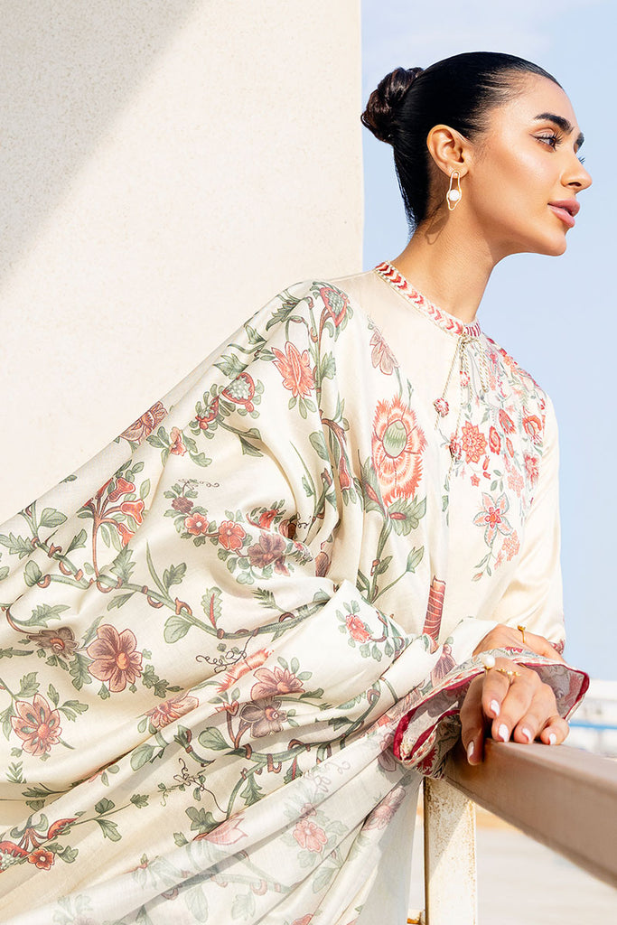 Cross Stitch | Cotton Satin 25 |  PETAL SAND by Cross Stitch - Designer Dress  - Type : Ladies Clothes - Available at Libayah - 100% Original 