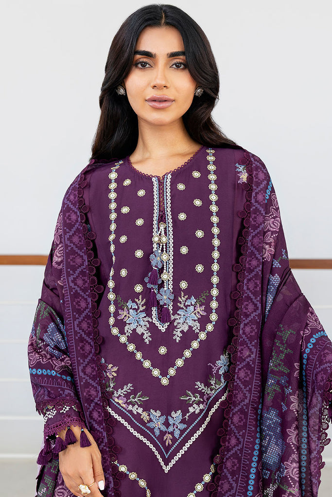 Cross Stitch | Cotton Satin 25 | MYSTIC DUST by Cross Stitch - Designer Dress  - Type : Ladies Clothes - Available at Libayah - 100% Original 