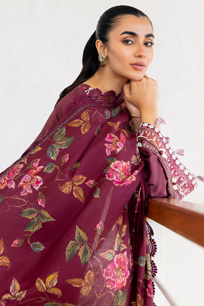 Cross Stitch | Cotton Satin 25 | FLORAL MUSE by Cross Stitch - Designer Dress  - Type : Ladies Clothes - Available at Libayah - 100% Original 
