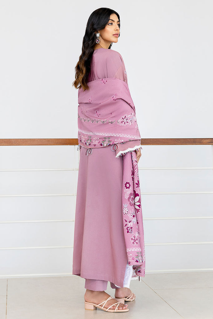 Cross Stitch | Cotton Satin 25 | ANTIQUE BLUSH by Cross Stitch - Designer Dress  - Type : Ladies Clothes - Available at Libayah - 100% Original 