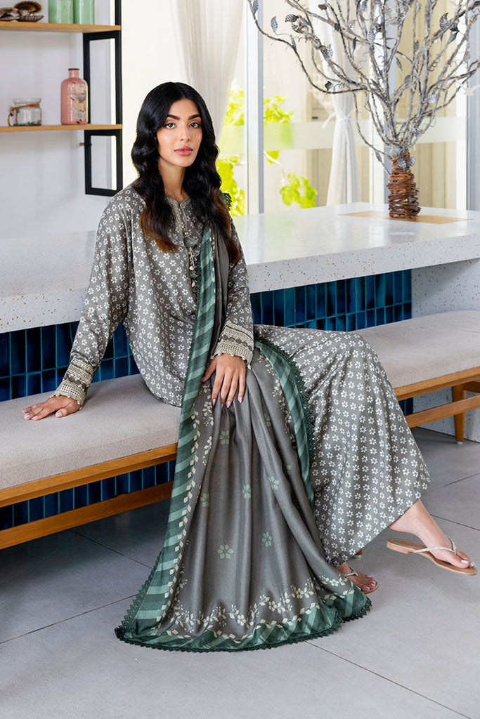 Cross Stitch | Cotton Satin 25 | FOREST MIST by Cross Stitch - Designer Dress  - Type : Ladies Clothes - Available at Libayah - 100% Original 