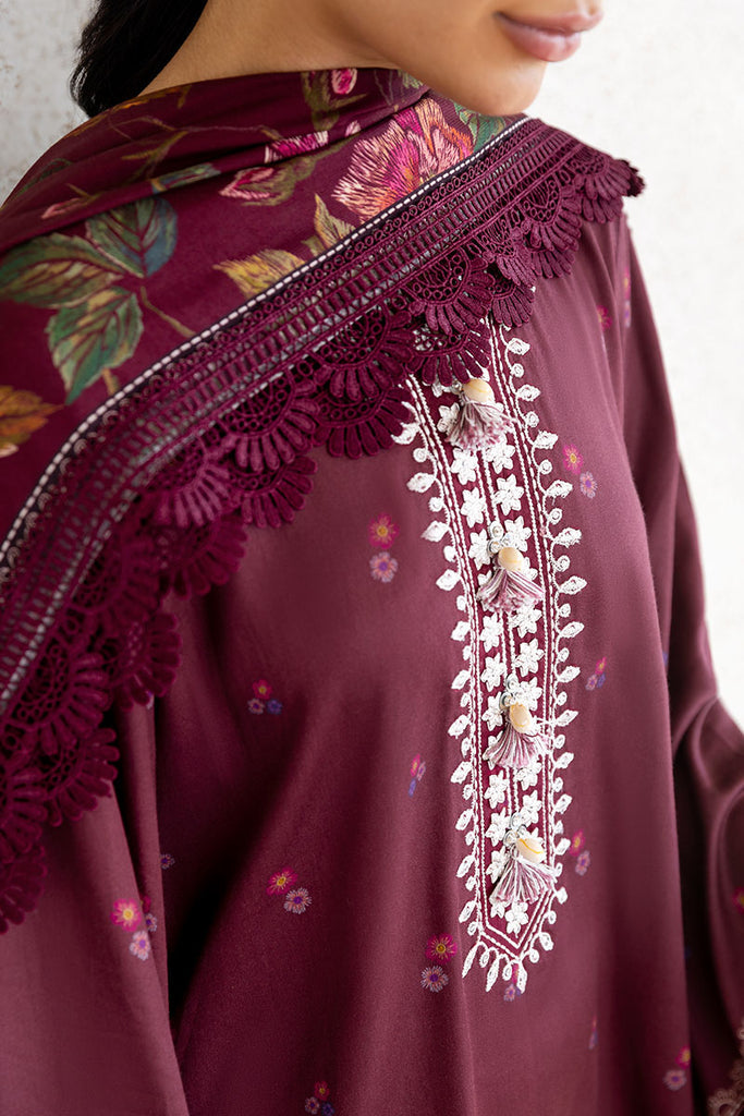 Cross Stitch | Cotton Satin 25 | FLORAL MUSE by Cross Stitch - Designer Dress  - Type : Ladies Clothes - Available at Libayah - 100% Original 