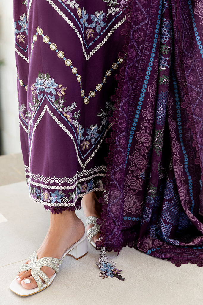 Cross Stitch | Cotton Satin 25 | MYSTIC DUST by Cross Stitch - Designer Dress  - Type : Ladies Clothes - Available at Libayah - 100% Original 