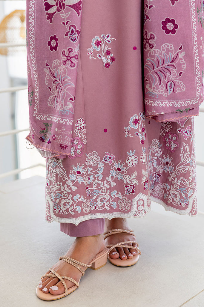 Cross Stitch | Cotton Satin 25 | ANTIQUE BLUSH by Cross Stitch - Designer Dress  - Type : Ladies Clothes - Available at Libayah - 100% Original 
