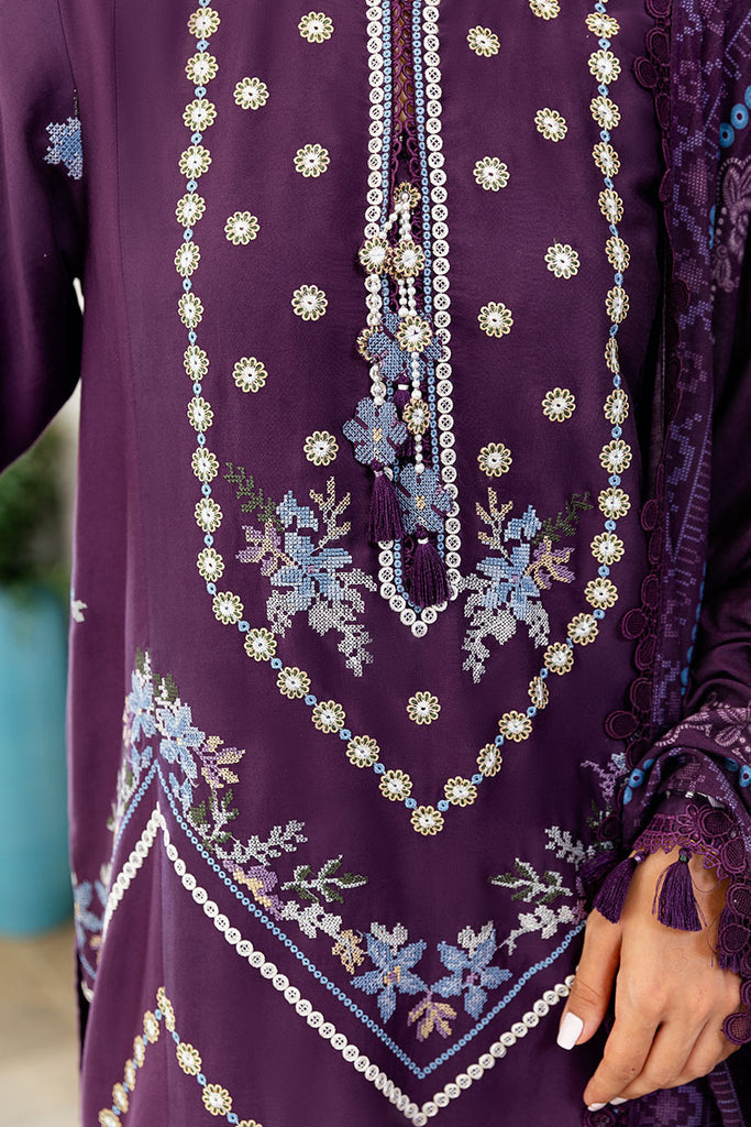 Cross Stitch | Cotton Satin 25 | MYSTIC DUST by Cross Stitch - Designer Dress  - Type : Ladies Clothes - Available at Libayah - 100% Original 
