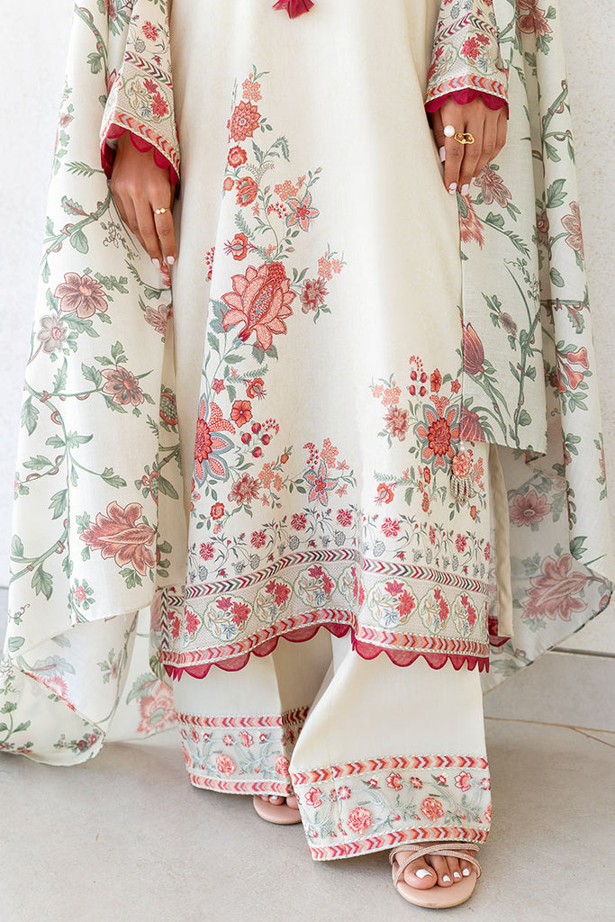 Cross Stitch | Cotton Satin 25 |  PETAL SAND by Cross Stitch - Designer Dress  - Type : Ladies Clothes - Available at Libayah - 100% Original 