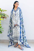 Cross Stitch | Cotton Satin 25 | IVORY ORCHID by Cross Stitch - Designer Dress  - Type : Ladies Clothes - Available at Libayah - 100% Original 