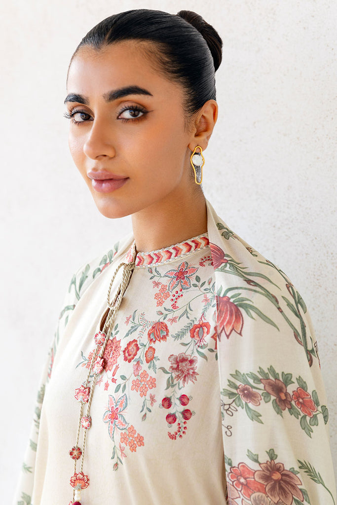 Cross Stitch | Cotton Satin 25 |  PETAL SAND by Cross Stitch - Designer Dress  - Type : Ladies Clothes - Available at Libayah - 100% Original 