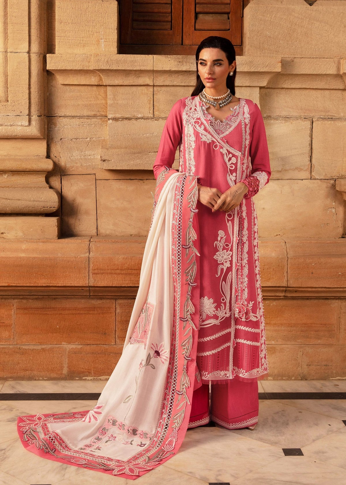 Crimson | Aaleen Winter 24 | Phulon ki Dastaan by Crimson - Designer Dress - Type: Ladies Clothes - Available at Libayah - 100% Original