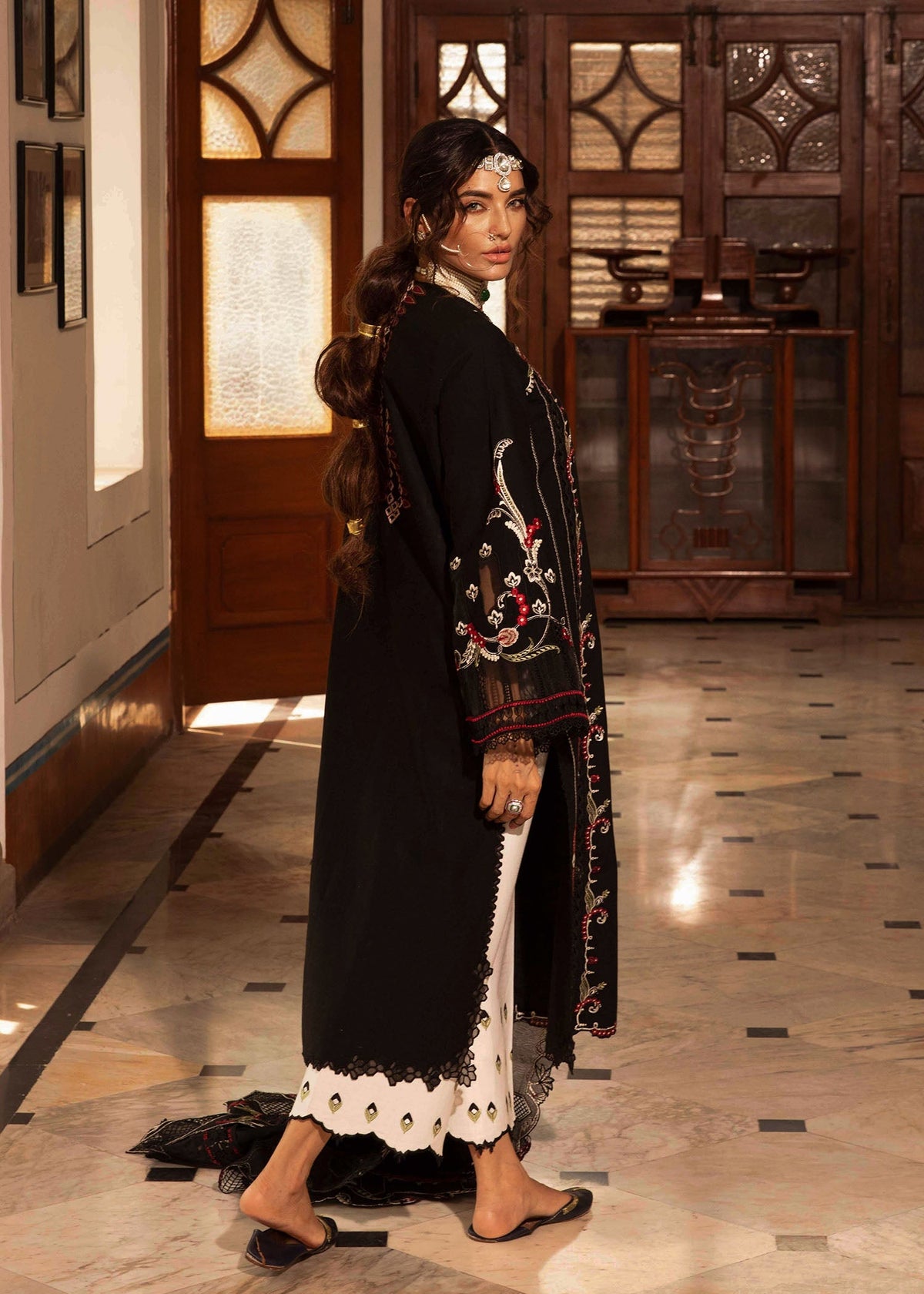 Crimson | Aaleen Winter 24 | Meenakari by Crimson - Designer Dress - Type: Ladies Clothes - Available at Libayah - 100% Original