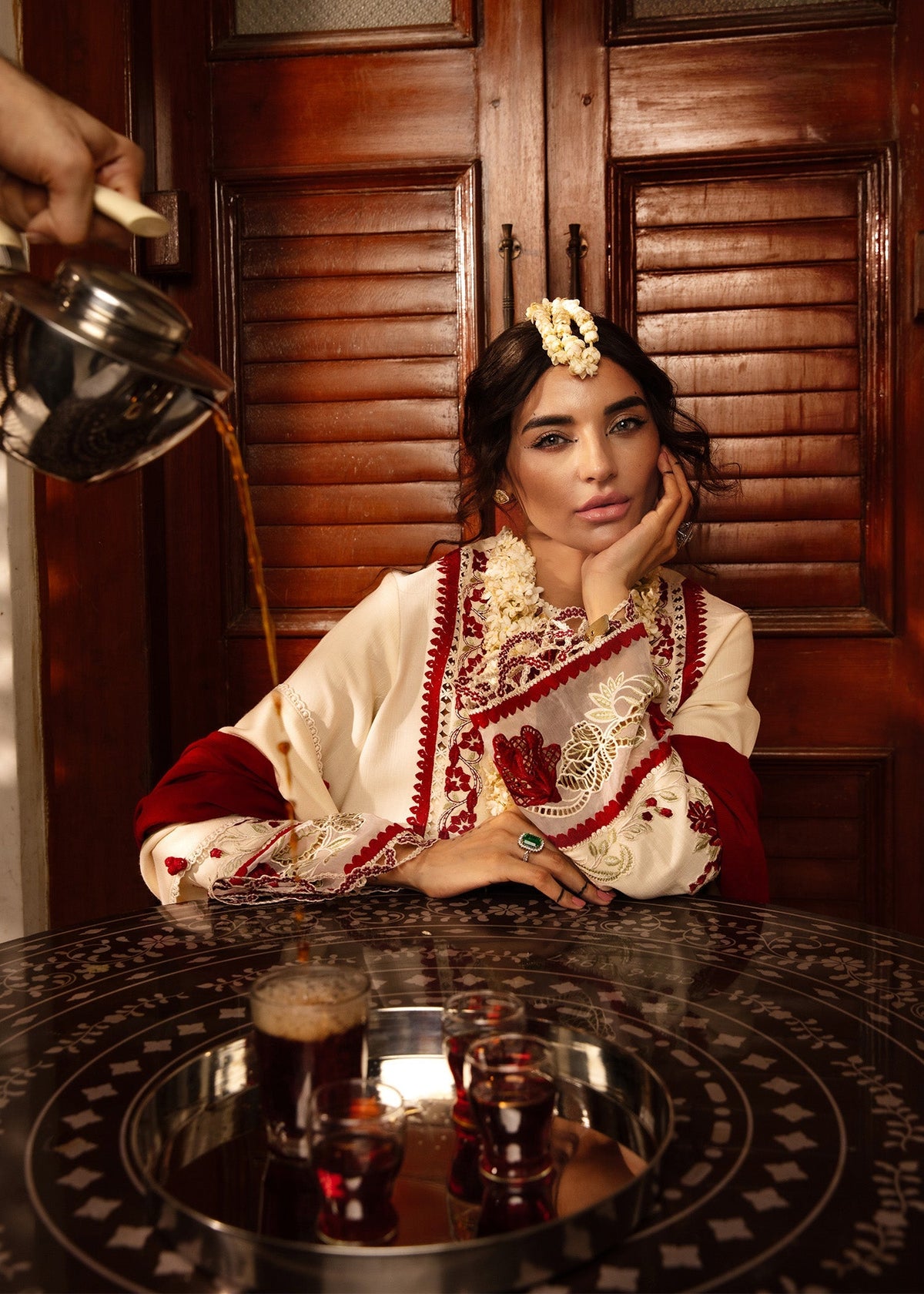 Crimson | Aaleen Winter 24 | Musafir by Crimson - Designer Dress - Type: Ladies Clothes - Available at Libayah - 100% Original