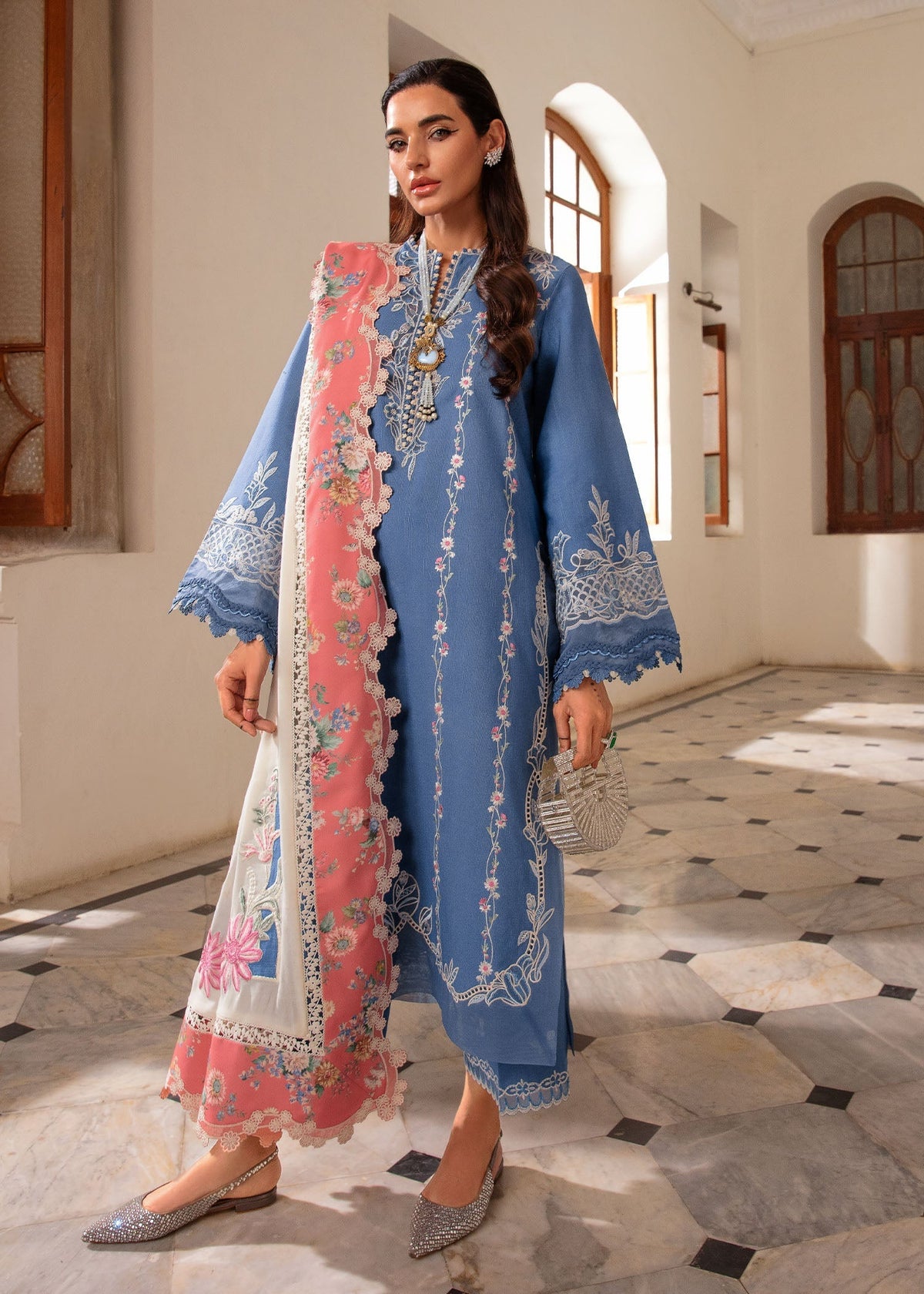 Crimson | Aaleen Winter 24 | Modern Memsaab by Crimson - Designer Dress - Type: Ladies Clothes - Available at Libayah - 100% Original
