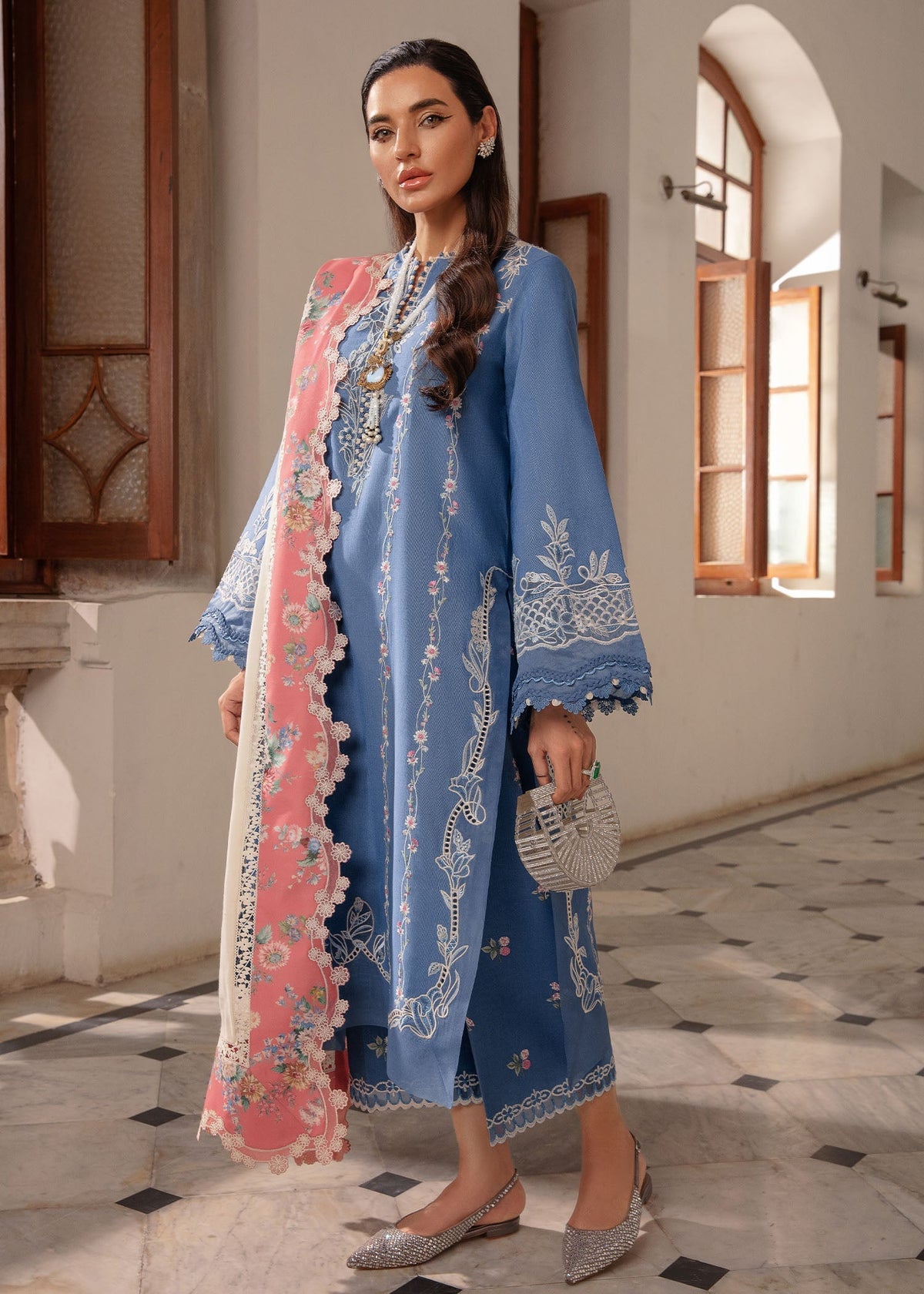 Crimson | Aaleen Winter 24 | Modern Memsaab by Crimson - Designer Dress - Type: Ladies Clothes - Available at Libayah - 100% Original