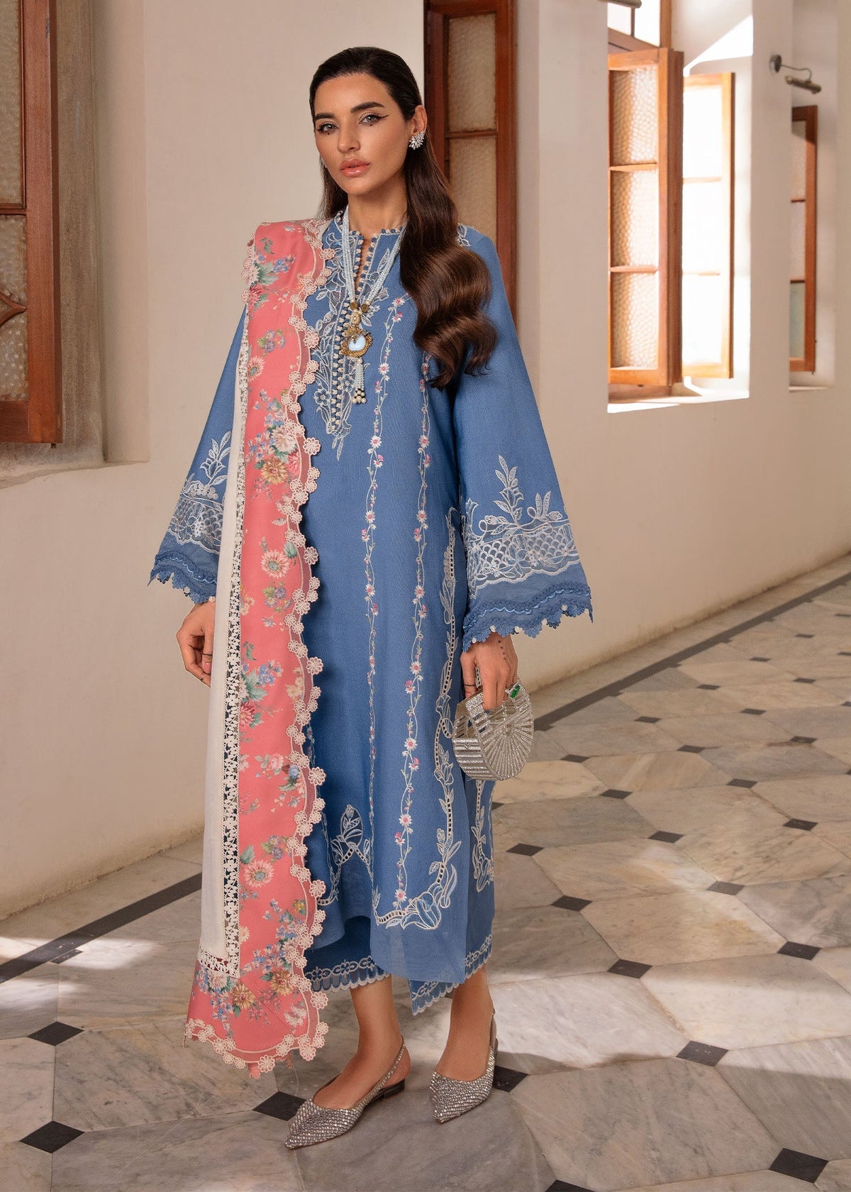 Crimson | Aaleen Winter 24 | Modern Memsaab by Crimson - Designer Dress - Type: Ladies Clothes - Available at Libayah - 100% Original