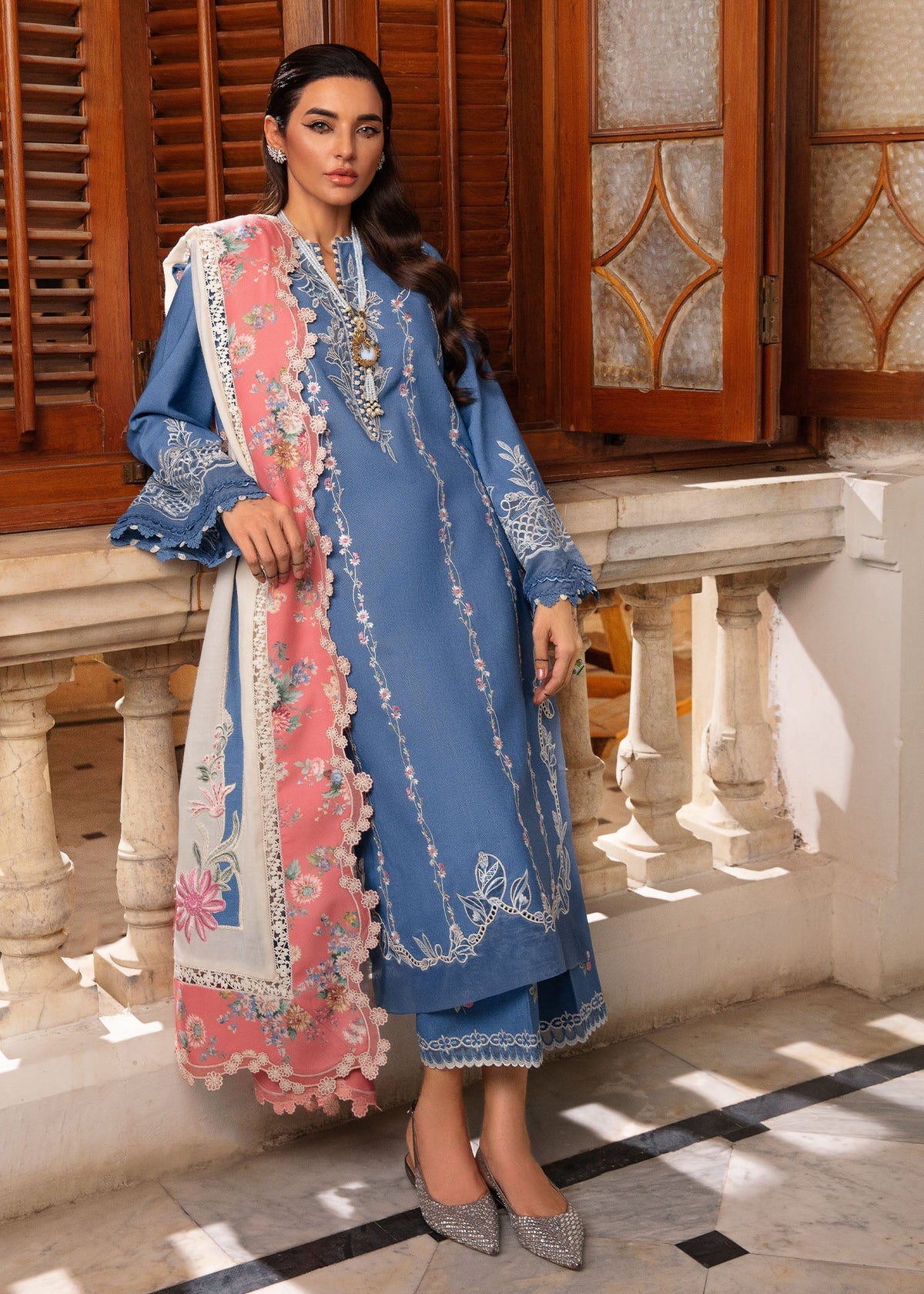 Crimson | Aaleen Winter 24 | Modern Memsaab by Crimson - Designer Dress - Type: Ladies Clothes - Available at Libayah - 100% Original