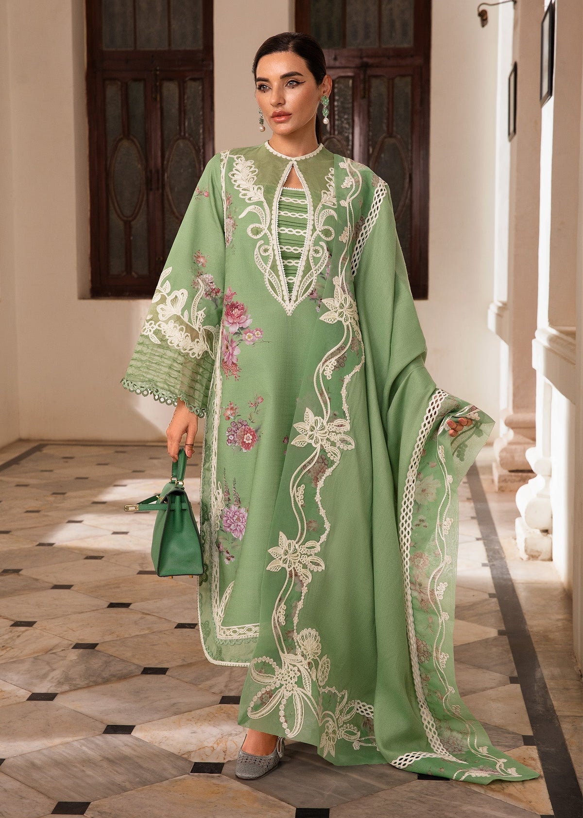 Crimson | Aaleen Winter 24 | Gulbaan by Crimson - Designer Dress - Type: Ladies Clothes - Available at Libayah - 100% Original