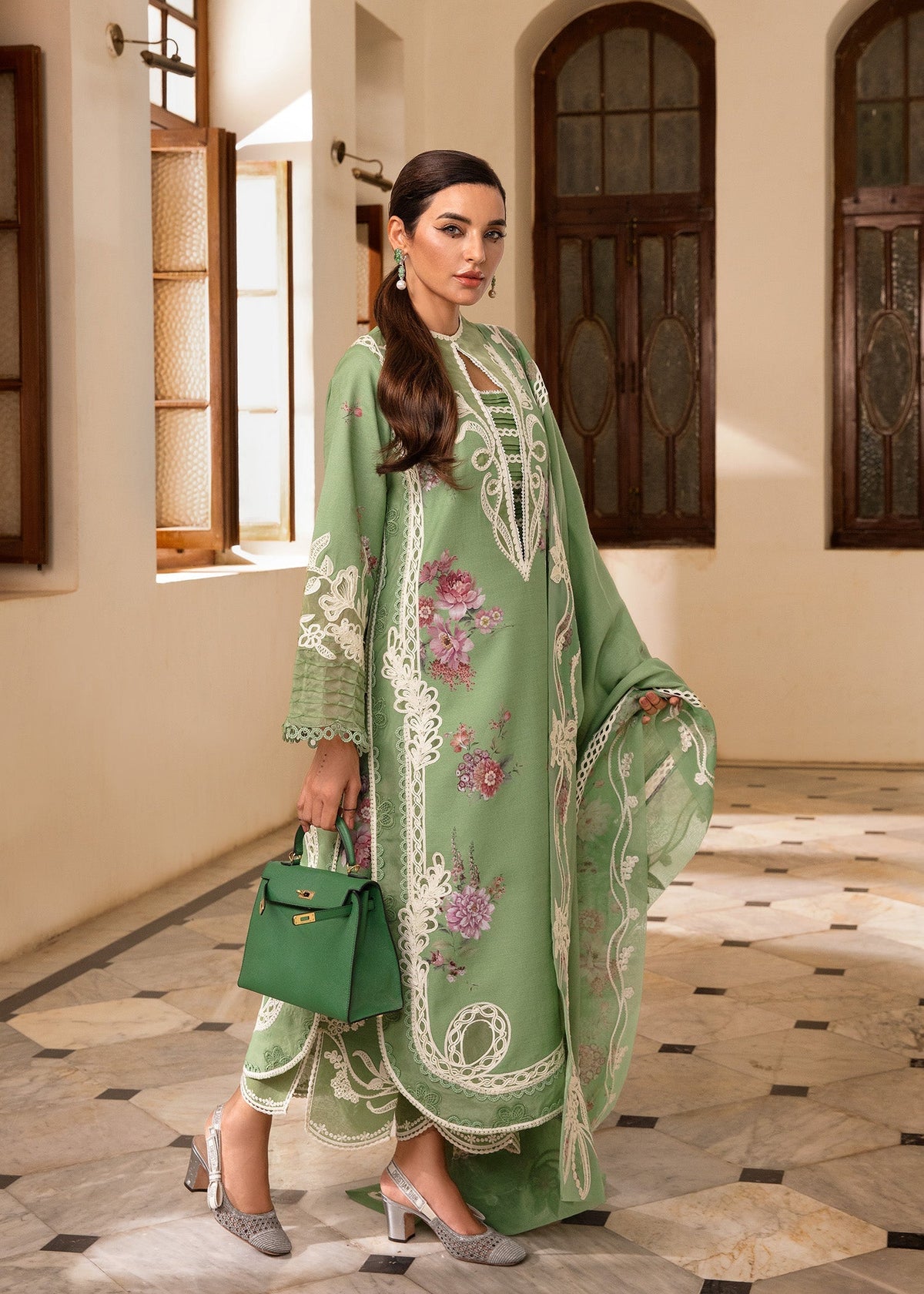 Crimson | Aaleen Winter 24 | Gulbaan by Crimson - Designer Dress - Type: Ladies Clothes - Available at Libayah - 100% Original