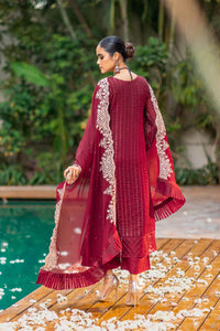 Azure | Embroidered Formals | Crimnson Rush by Azure - Designer Dress - Type: Ladies Clothes - Available at Libayah - 100% Original