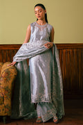 Cross Stitch | Luxe Atelier 24 | HAZY BLUE by Cross Stitch - Designer Dress - Type: Luxury - Available at Libayah - 100% Original
