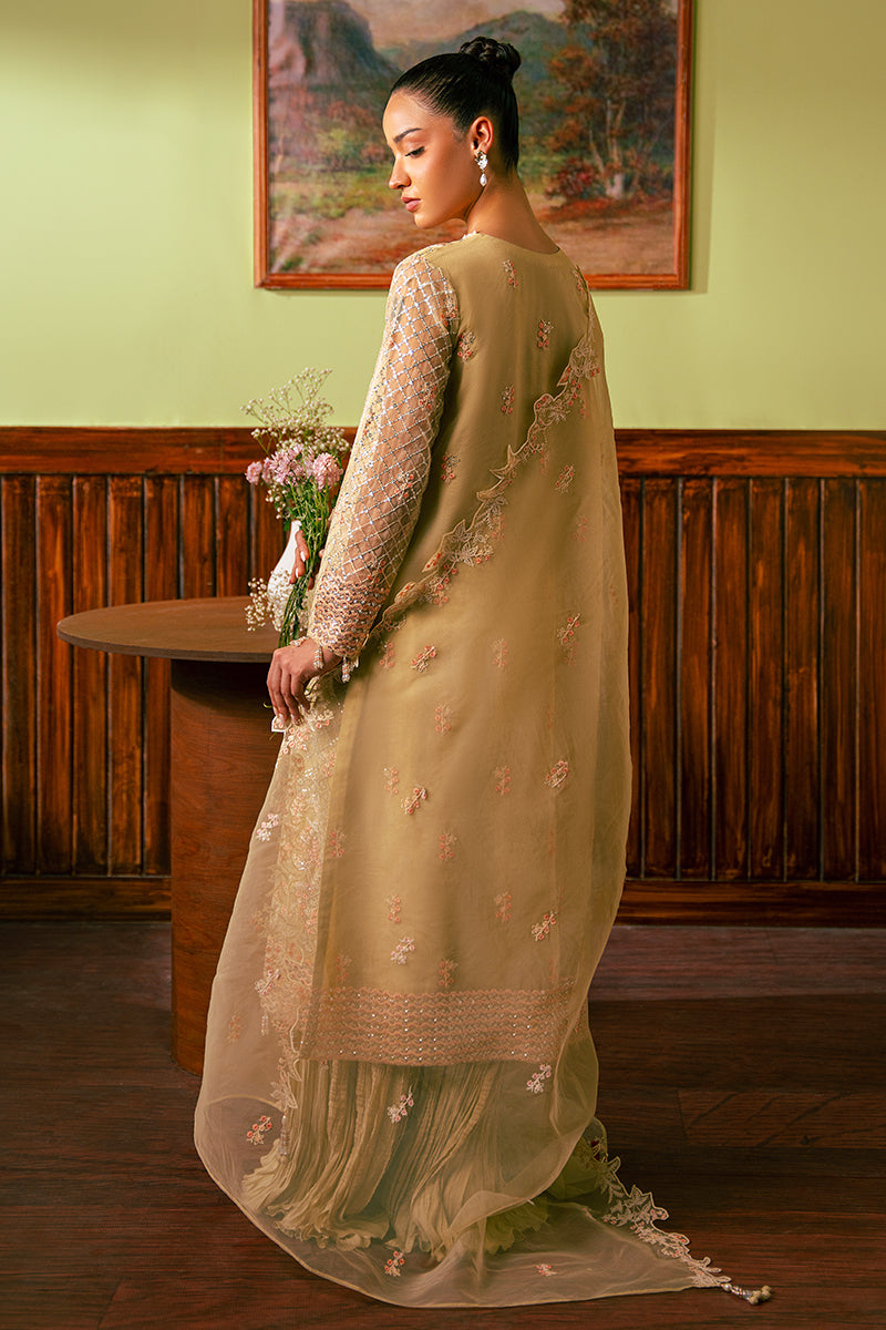 Cross Stitch | Luxe Atelier 24 | CANARY BUTTER by Cross Stitch - Designer Dress - Type: Luxury - Available at Libayah - 100% Original