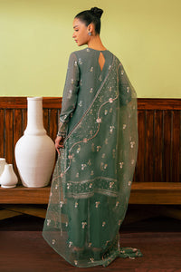 Cross Stitch | Luxe Atelier 24 | FERN GREEN by Cross Stitch - Designer Dress - Type: Luxury - Available at Libayah - 100% Original
