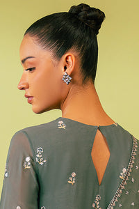 Cross Stitch | Luxe Atelier 24 | FERN GREEN by Cross Stitch - Designer Dress - Type: Luxury - Available at Libayah - 100% Original