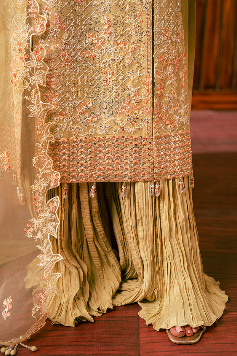 Cross Stitch | Luxe Atelier 24 | CANARY BUTTER by Cross Stitch - Designer Dress - Type: Luxury - Available at Libayah - 100% Original