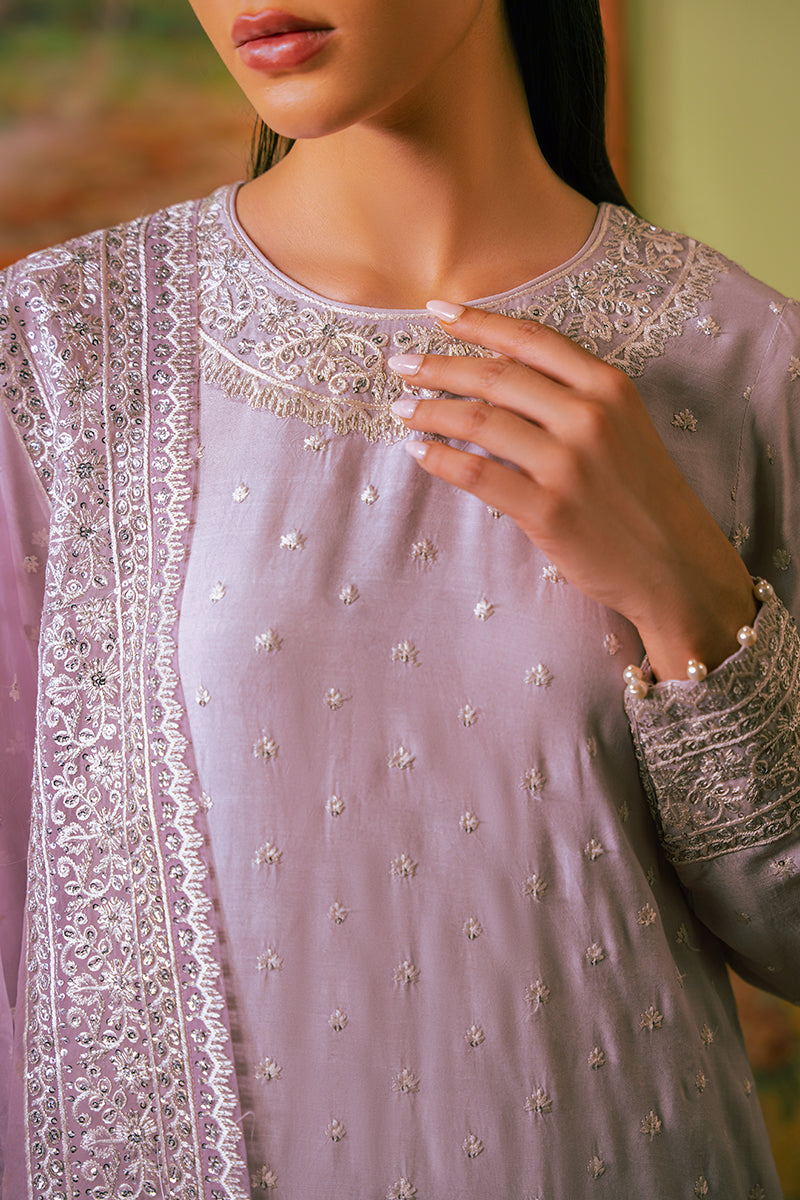 Cross Stitch | Luxe Atelier 24 | WISTERIA PLUM by Cross Stitch - Designer Dress - Type: Luxury - Available at Libayah - 100% Original