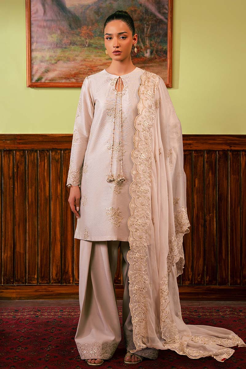 Cross Stitch | Luxe Atelier 24 | MISTY DOVE by Cross Stitch - Designer Dress - Type: Luxury - Available at Libayah - 100% Original