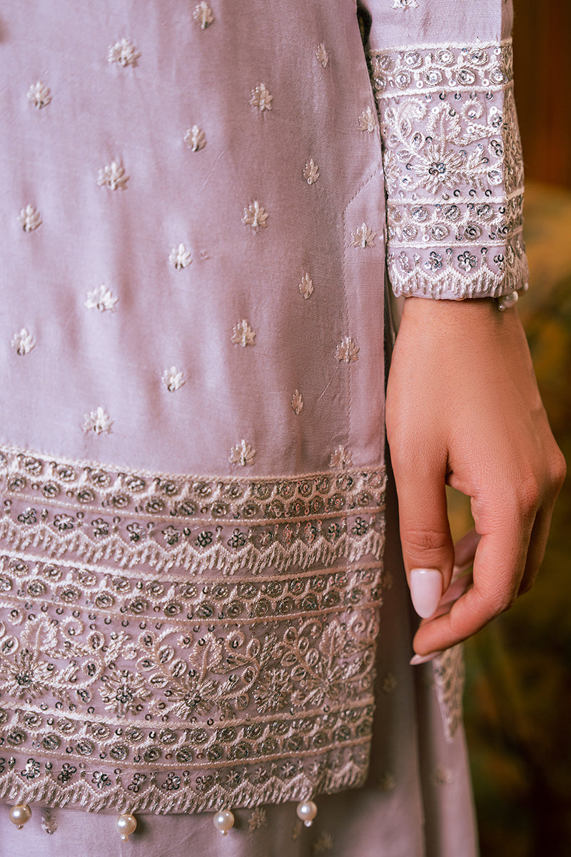 Cross Stitch | Luxe Atelier 24 | WISTERIA PLUM by Cross Stitch - Designer Dress - Type: Luxury - Available at Libayah - 100% Original