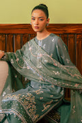Cross Stitch | Luxe Atelier 24 | FERN GREEN by Cross Stitch - Designer Dress - Type: Luxury - Available at Libayah - 100% Original