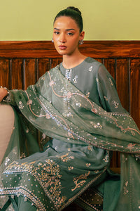 Cross Stitch | Luxe Atelier 24 | FERN GREEN by Cross Stitch - Designer Dress - Type: Luxury - Available at Libayah - 100% Original