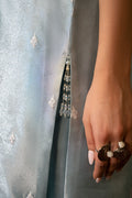 Cross Stitch | Luxe Atelier 24 | HAZY BLUE by Cross Stitch - Designer Dress - Type: Luxury - Available at Libayah - 100% Original