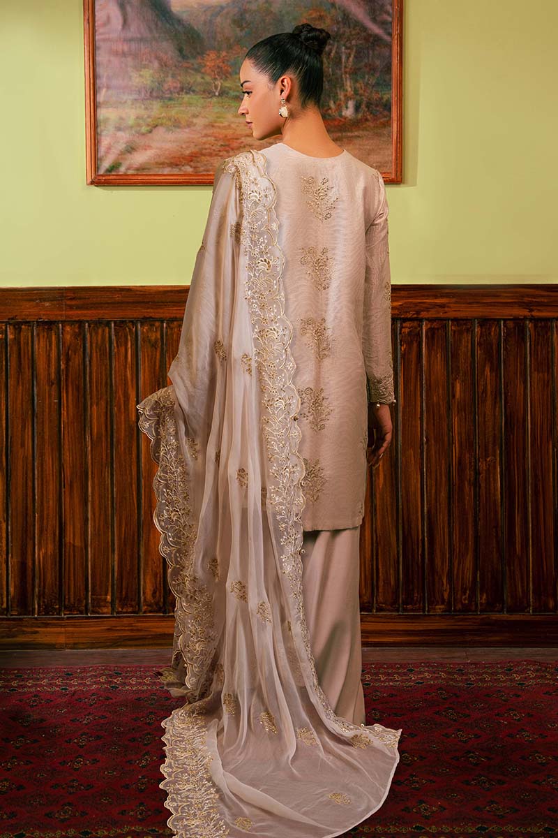 Cross Stitch | Luxe Atelier 24 | MISTY DOVE by Cross Stitch - Designer Dress - Type: Luxury - Available at Libayah - 100% Original