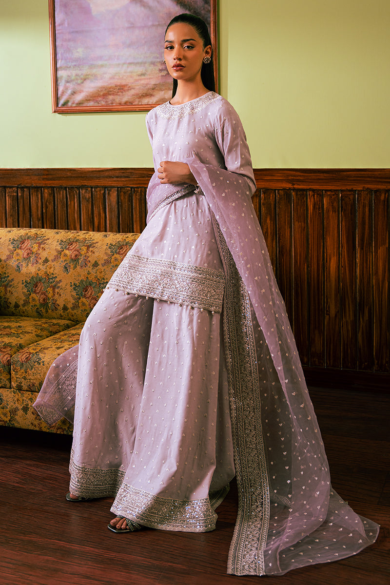 Cross Stitch | Luxe Atelier 24 | WISTERIA PLUM by Cross Stitch - Designer Dress - Type: Luxury - Available at Libayah - 100% Original