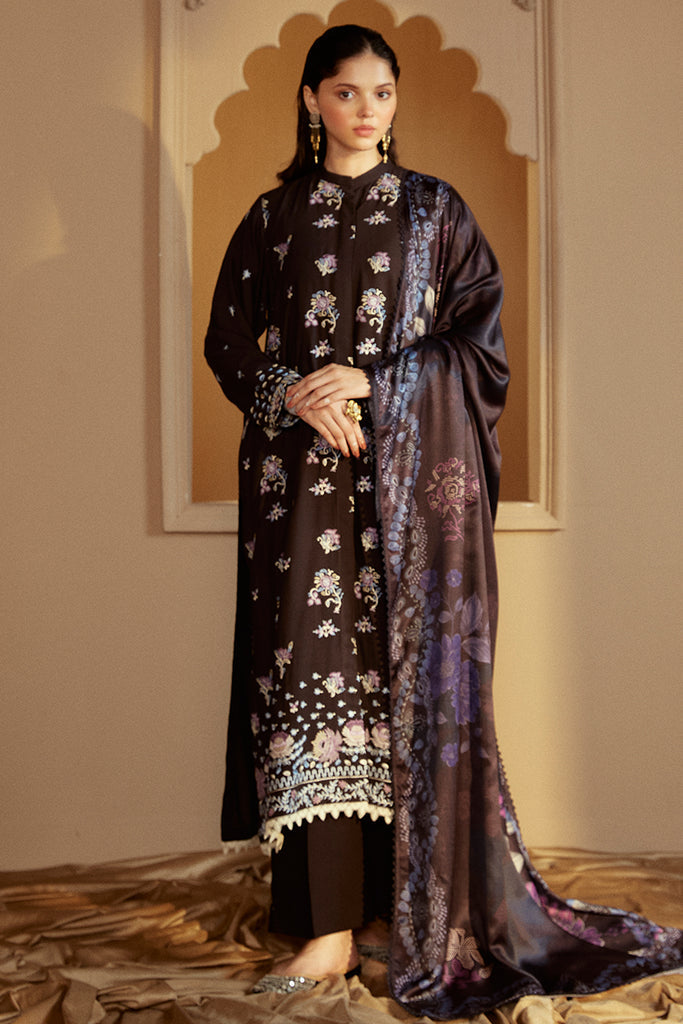 Cross Stitch | Winter Collection 24 |  SHADOW GRACE by Cross Stitch - Designer Dress - Type: Ladies Clothes - Available at Libayah - 100% Original