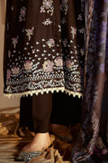 Cross Stitch | Winter Collection 24 |  SHADOW GRACE by Cross Stitch - Designer Dress - Type: Ladies Clothes - Available at Libayah - 100% Original