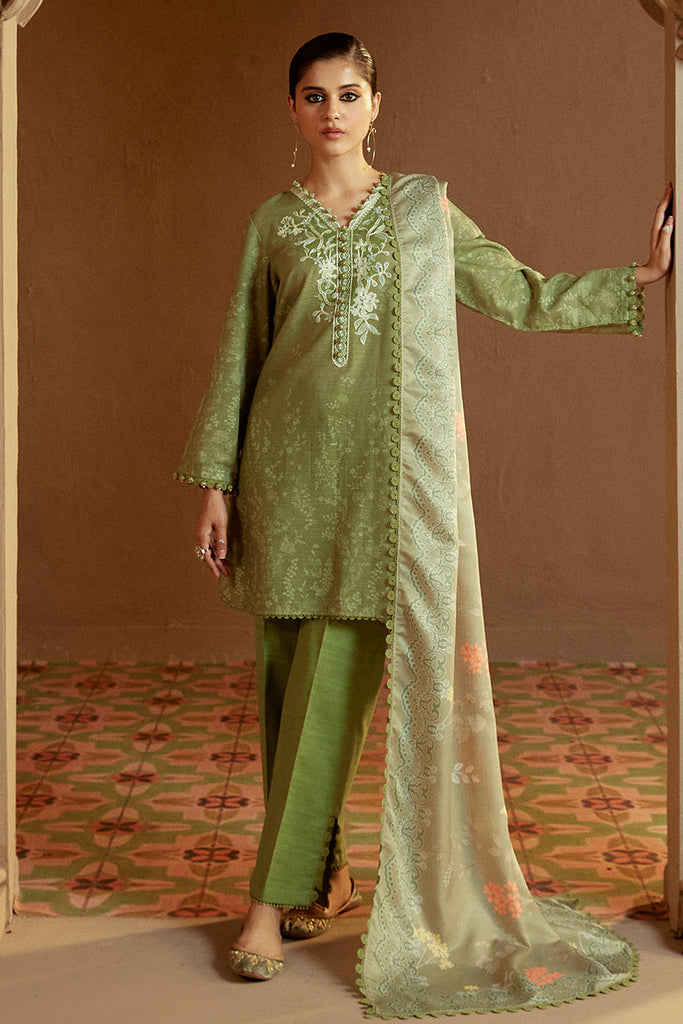 Cross Stitch | Winter Collection 24 | WINTER TALE by Cross Stitch - Designer Dress - Type: Ladies Clothes - Available at Libayah - 100% Original