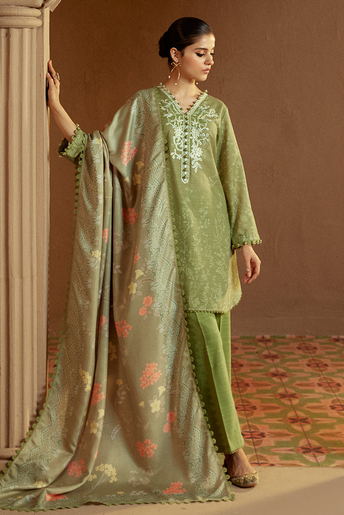 Cross Stitch | Winter Collection 24 | WINTER TALE by Cross Stitch - Designer Dress - Type: Ladies Clothes - Available at Libayah - 100% Original