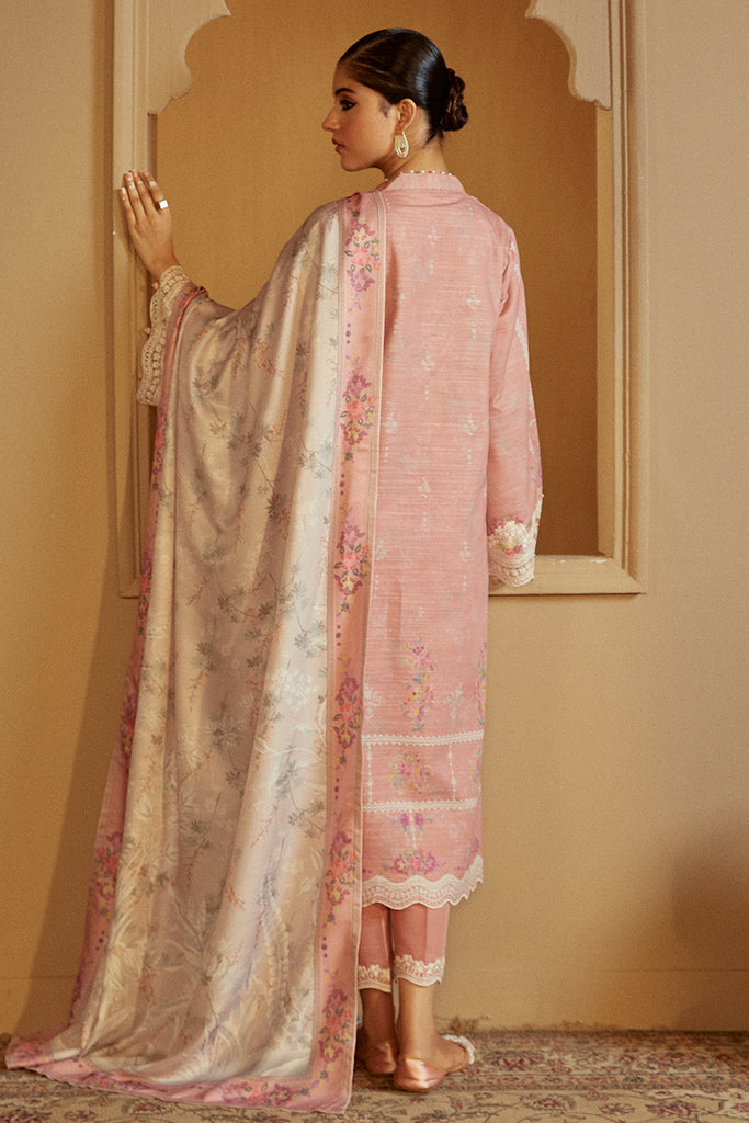 Cross Stitch | Winter Collection 24 |  ROSY DEW by Cross Stitch - Designer Dress - Type: Ladies Clothes - Available at Libayah - 100% Original