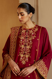 Cross Stitch | Winter Collection 24 |  REGAL ROSEWOOD by Cross Stitch - Designer Dress - Type: Ladies Clothes - Available at Libayah - 100% Original