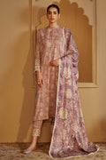 Cross Stitch | Winter Collection 24 |  DUSKY PURPLE by Cross Stitch - Designer Dress - Type: Ladies Clothes - Available at Libayah - 100% Original