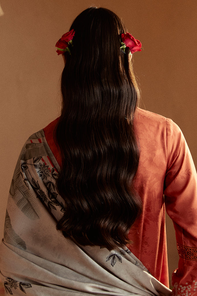 Cross Stitch | Winter Collection 24 |  MANGOLIAN TRIBE by Cross Stitch - Designer Dress - Type: Ladies Clothes - Available at Libayah - 100% Original