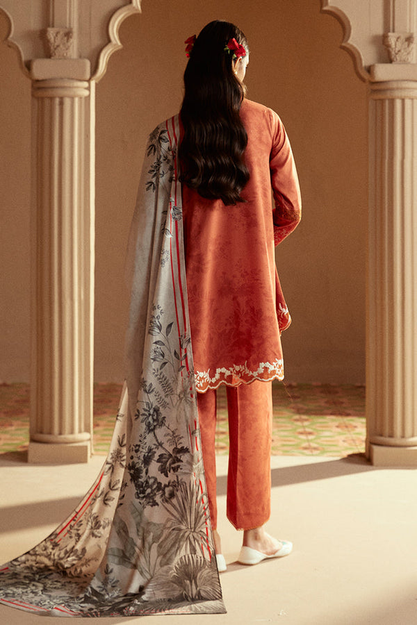 Cross Stitch | Winter Collection 24 |  MANGOLIAN TRIBE by Cross Stitch - Designer Dress - Type: Ladies Clothes - Available at Libayah - 100% Original