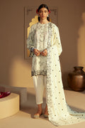 Cross Stitch | Winter Collection 24 |  DOVE GRAY by Cross Stitch - Designer Dress - Type: Ladies Clothes - Available at Libayah - 100% Original