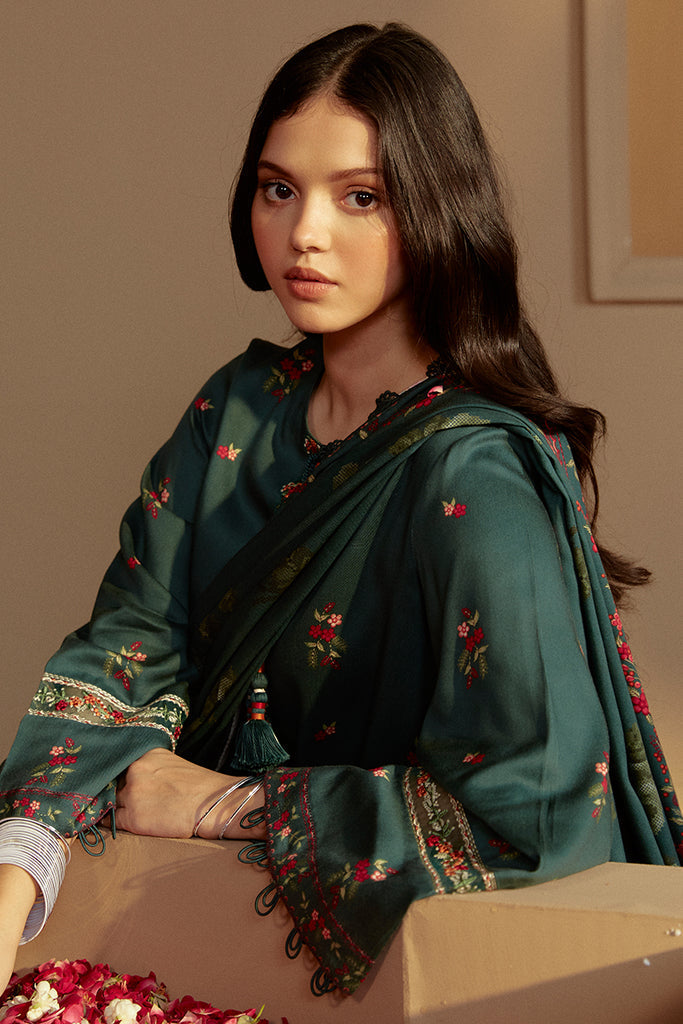 Cross Stitch | Winter Collection 24 |  LUSH AURA by Cross Stitch - Designer Dress - Type: Ladies Clothes - Available at Libayah - 100% Original