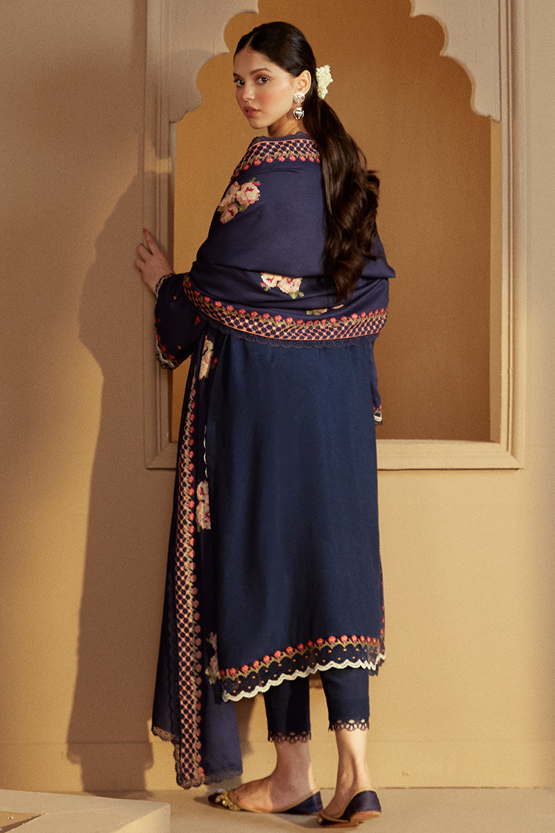 Cross Stitch | Winter Collection 24 |  SAPPHIRE BLISS by Cross Stitch - Designer Dress - Type: Ladies Clothes - Available at Libayah - 100% Original