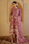 Cross Stitch | Winter Collection 24 |MAUVE DREAM by Cross Stitch - Designer Dress - Type: Ladies Clothes - Available at Libayah - 100% Original